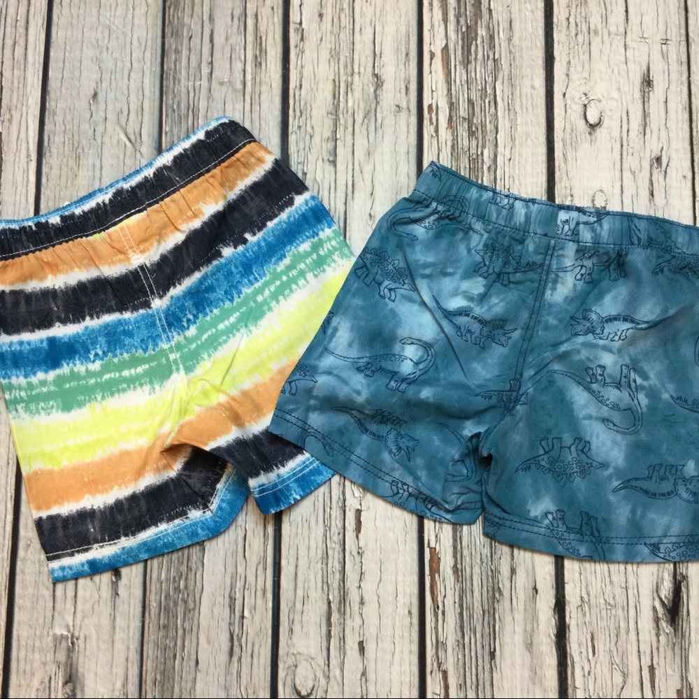 Old Navy Boys 12-18 or 18-24 Months 2 Swim Shorts - Picture 4 of 7